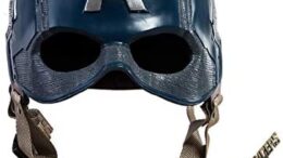 Traveller Captain America 3 Civil War Helmet Movie Cosplay Props for Adult, Navy Blue, one size