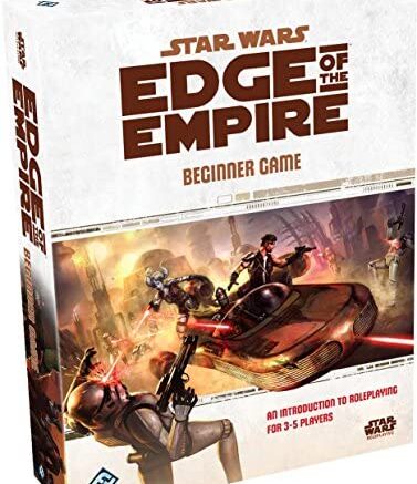 Star Wars Edge of the Empire Beginner Game | Roleplaying Game | Strategy Game For Adults and Kids | Ages 10 and up | 3-5 Players | Average Playtime 1 Hour | Made by Fantasy Flight Games