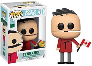 Funko Terrance (Chase Edition): South Park x POP! Vinyl Figure & 1 POP! Compatible PET Plastic Graphical Protector Bundle [#011 / 13275 – B]