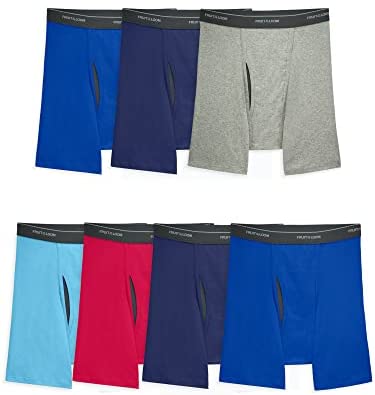 Fruit of the Loom Men’s Coolzone Boxer Briefs (Assorted Colors)