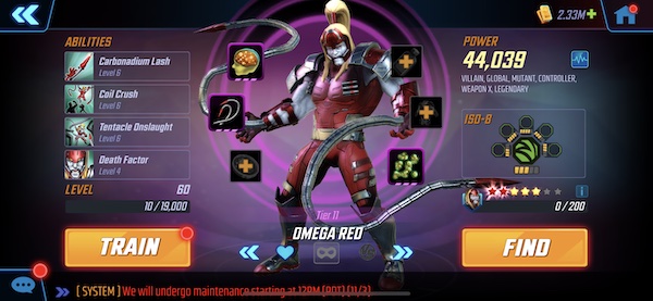 Omega Red - MSF