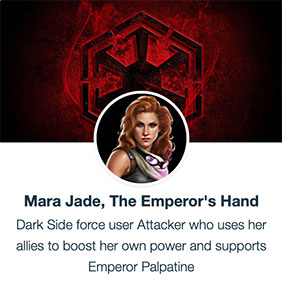 Mara Jade, The Emperor's Hand - SWGoH