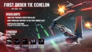 First Order TIE Echelon