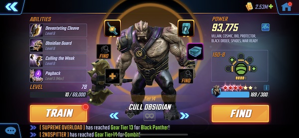 Cull Obsidian - MSF