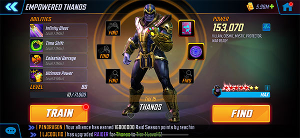 Thanos - MSF