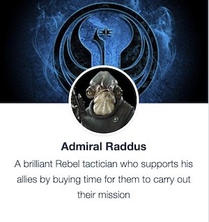 Admiral Raddus - SWGoH
