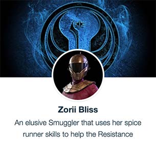 Zorii Bliss - SWGoH