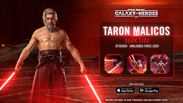 Taron Malicos - SWGoH