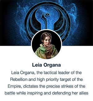 Leia Organa - SWGoH